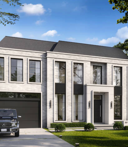 house rendering day time