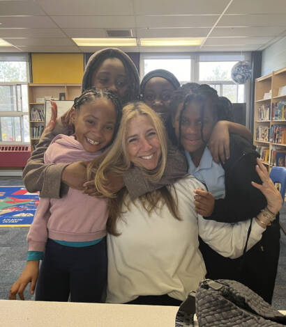 Ellen Schwartz and kids